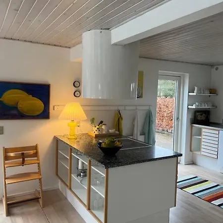 度假居 Skont Hus Pa Landet Taet Pa Billund 吉弗