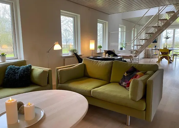 Casa de Férias Skont Hus Pa Landet Taet Pa Billund Give