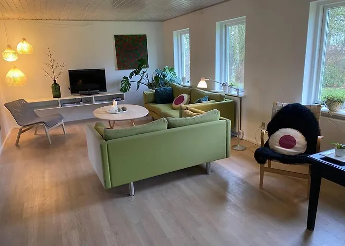 بيت للعطل Skont Hus Pa Landet Taet Pa Billund *